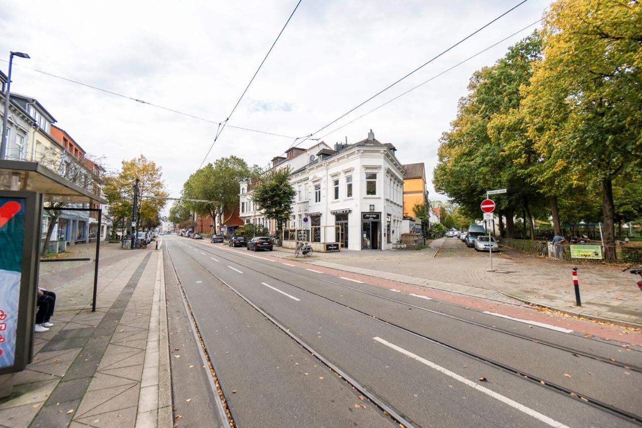 Exklusive Wohnung Am Weserdeich BRE Esterno foto